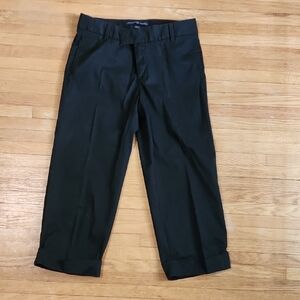 GAP Black Capri Chinos Str